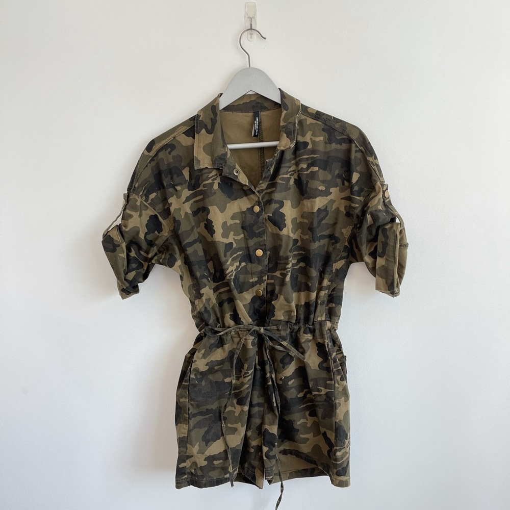 NEVER WORN CAMO ROMPER